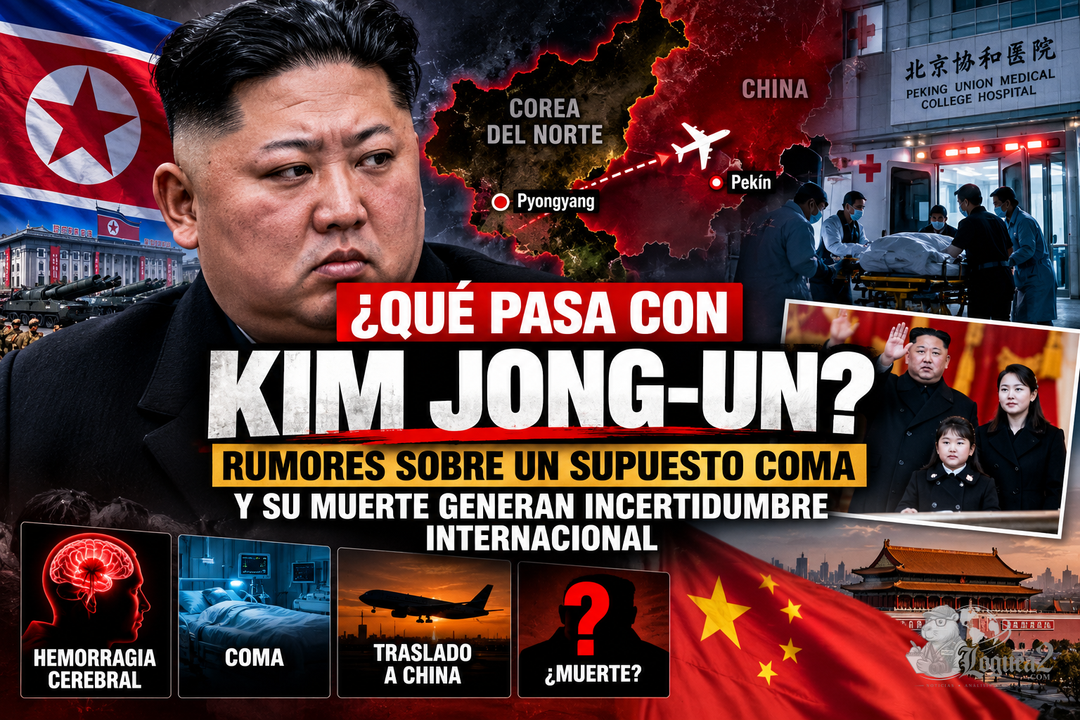 ¿QUÉ PASA CON KIM JONG-UN? RUMORES SOBRE UN SUPUESTO COMA Y SU MUERTE GENERAN INCERTIDUMBRE INTERNACIONAL