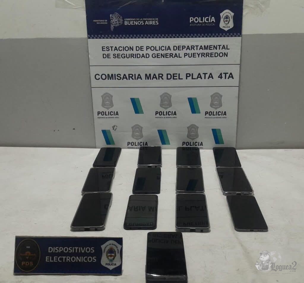 Circulaba en moto sin casco, realizó maniobras peligrosas y la Policía le encontró 13 celulares de dudosa procedencia