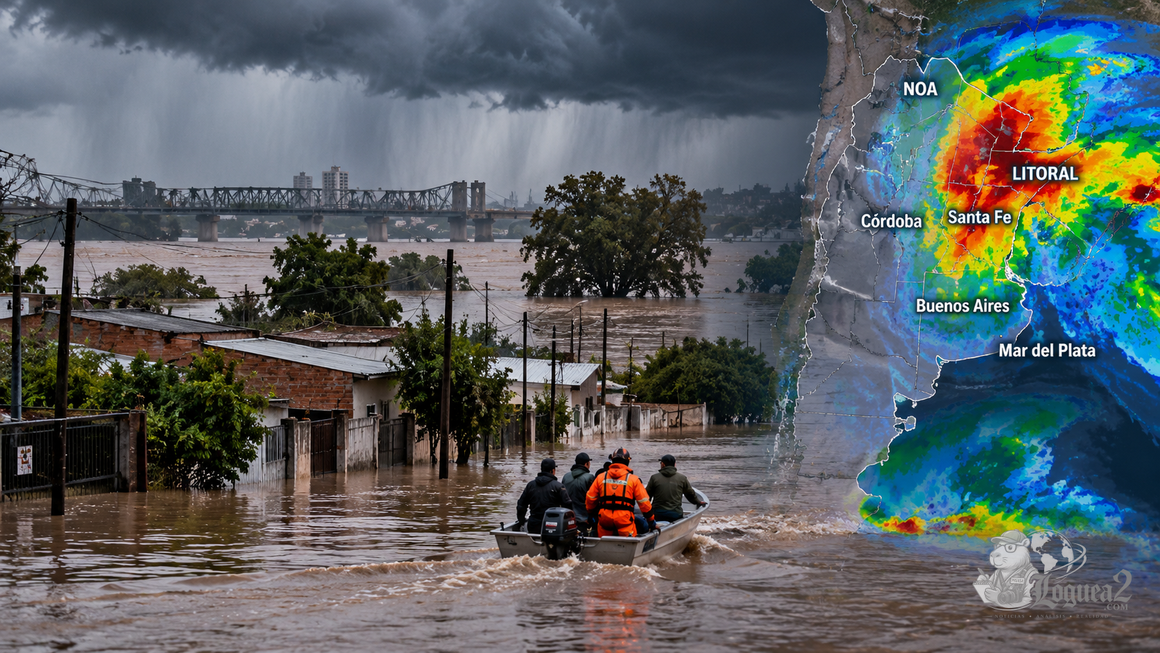 Argentina bajo la amenaza de un El Niño histórico: advierten por lluvias intensas, crecidas e inundaciones