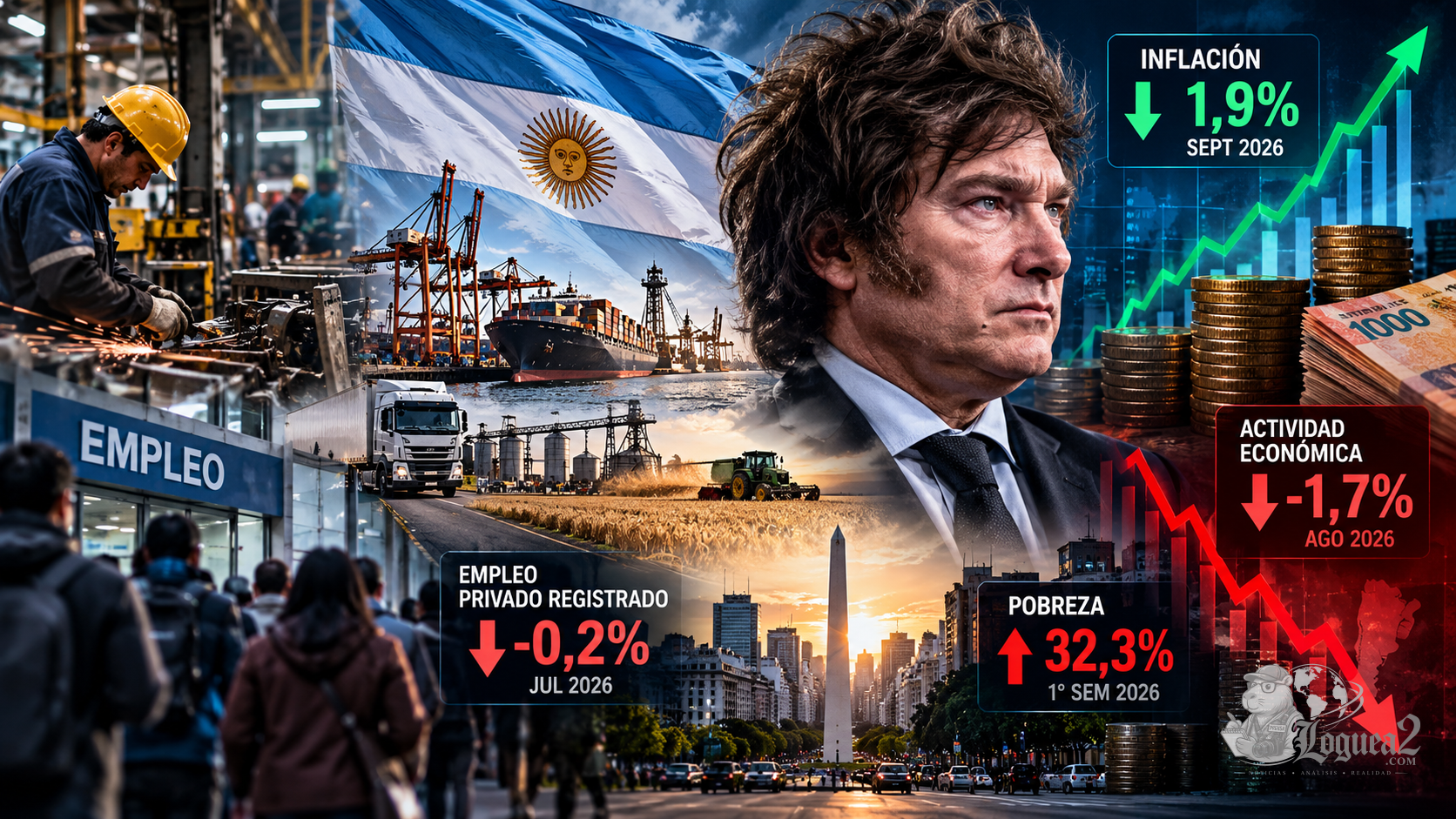 Argentina 2026: la inflación baja, pero la economía no termina de despegar. ¿Qué dicen los números oficiales?