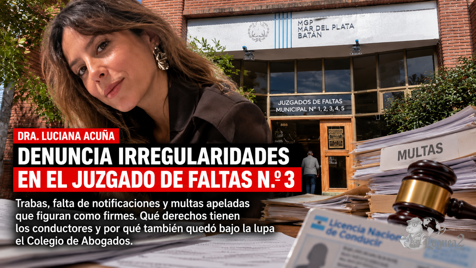 Denuncian irregularidades en el Juzgado de Faltas N.º 3 de Mar del Plata: qué derechos tienen los conductores y por qué también quedó bajo la lupa el Colegio de Abogados