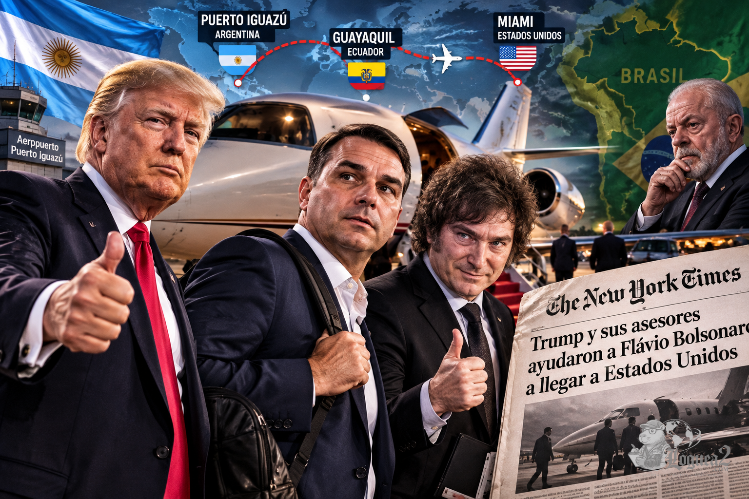 Trump, Bolsonaro y Milei: una salida por Argentina que abre un nuevo frente político en América