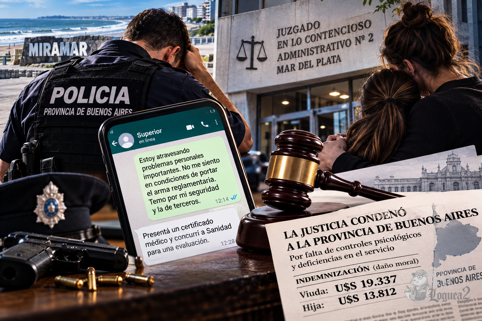 Un policía pidió ayuda, murió horas después y la Justicia responsabilizó a la Provincia de Buenos Aires